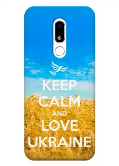 Чехол для Meizu M8 Lite - Love Ukraine