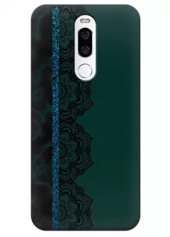Чехол для Meizu X8 - Зелёная мандала