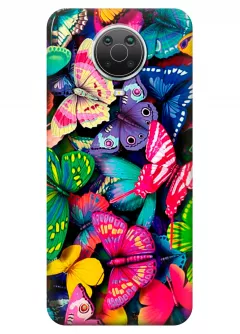 Чехол для Nokia G2o - Бабочки