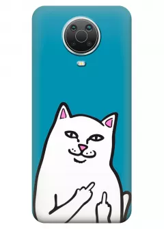 Чехол для Nokia G2o - Кот с факами