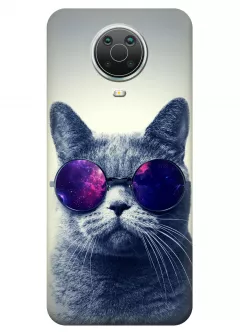 Чехол для Nokia G2o - Кот в очках