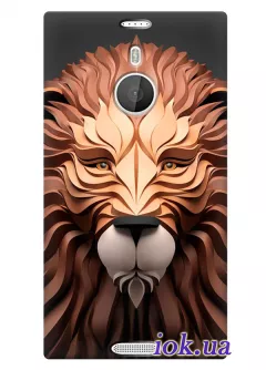 Чехол с красивым львом для Nokia Lumia 1520