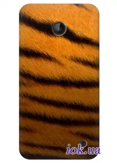 Модный чехол с тигровым принтом для Nokia Lumia 630