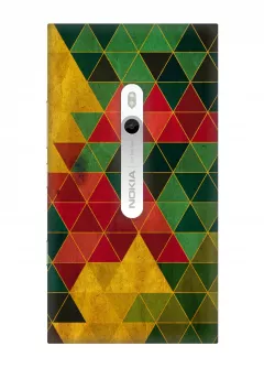 Чехол на Nokia Lumia 800 - Треугольники