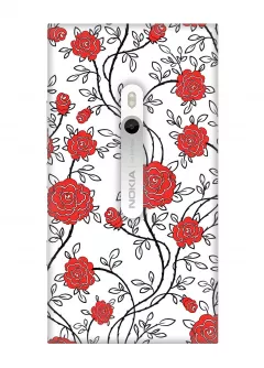 Чехол для Nokia Lumia 800 - Red Roses