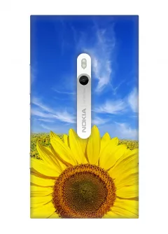 Чехол для Nokia Lumia 800 - Подсолнух