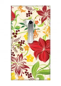 Чехол для Nokia Lumia 900 - Flowers