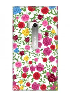 Чехол для Nokia Lumia 900 - Art Flowers