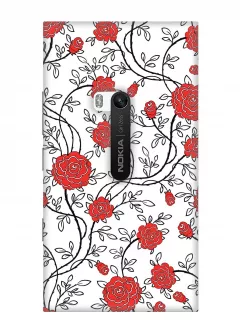 Чехол на Nokia Lumia 920 - Roses