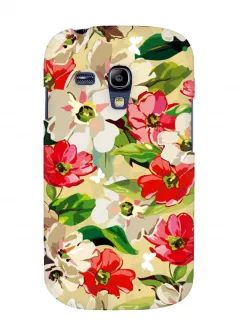 Чехол для Galaxy S3 Mini - Flowers