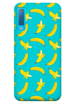 Чехол для Galaxy A7 (2018) - Бананы