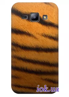 Женский чехол с тигровым принтом для Galaxy J1