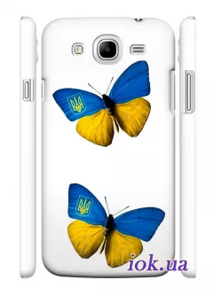 Чехол для Galaxy Mega 5.8 - Бабочки