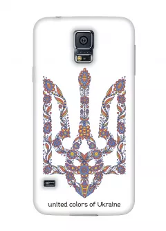 Накладка для Galaxy S5 Mini - Тризуб Украины