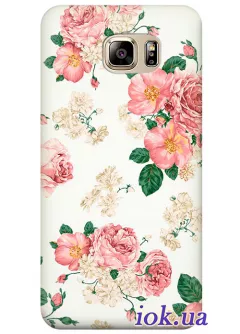 Чехол для Galaxy S7 - Flowers