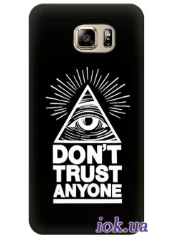 Чехол для Galaxy S7 Edge - Don't Trust Anyone
