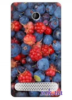 Чехол с ягодами для Sony Xperia E1