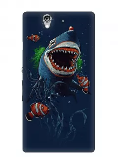 Чехол на Sony Xperia Z - Shark