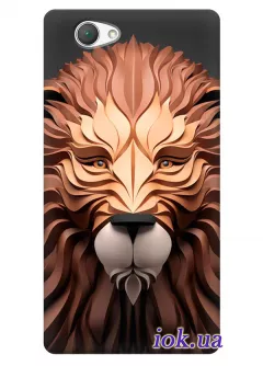 Чехол со львом для Xperia Z1 Mini