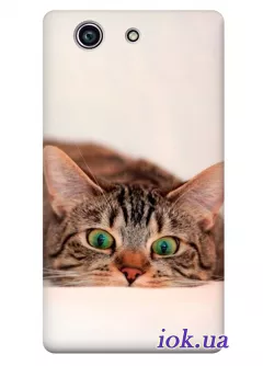 Чехол с котенком для Xperia Z3 Compact