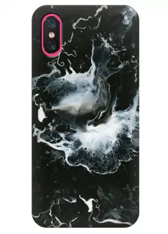 Чехол для Xiaomi Mi 8 Pro - Всплеск мрамора