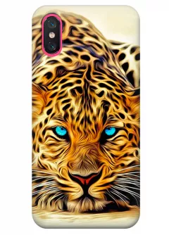 Чехол для Xiaomi Mi 8 Pro - Леопард