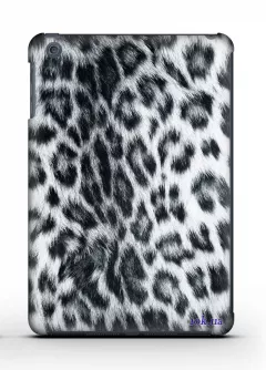 3D кейс Qcase "Снежный леопард" для iPad Mini - Snow Leopard