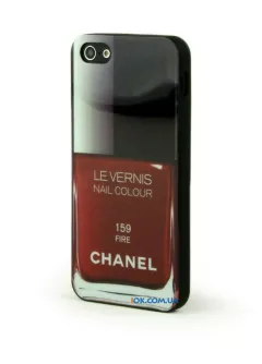 Чехол Chanel на iPhone 5, Nail Colour Fire