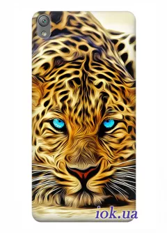 Чехол для Sony Xperia E5 - Леопард