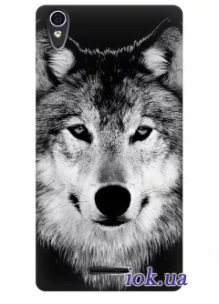 Чехол для Sony Xperia T3 - Волк