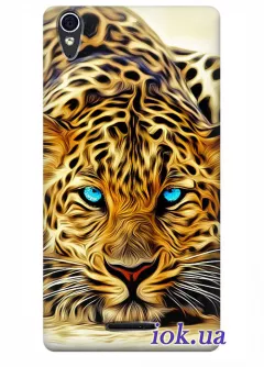 Чехол для Sony Xperia T3 - Леопард