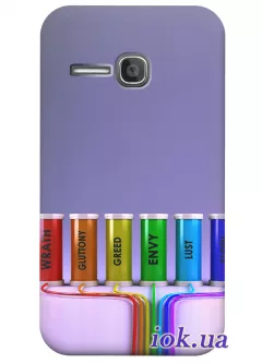 Чехол для Alcatel 5020D - Баночки красок 