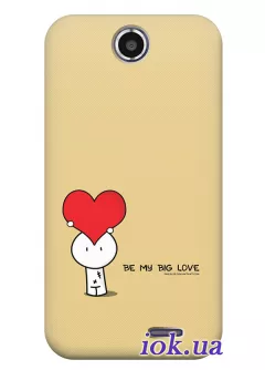 Чехол для HTC Desire 310 - Большая любовь 