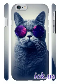 Чехол для iPhone 6 - Кот в очках