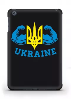 Купить пластиковый чехол для iPad Air с лого Украины "Украина - это сила!!!" - U