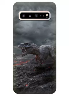 Чехол для Galaxy S10 5G - Динозавры