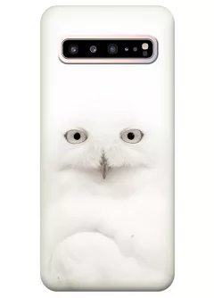 Чехол для Galaxy S10 5G - Белая сова