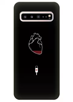 Чехол для Galaxy S10 5G - Уставшее сердце