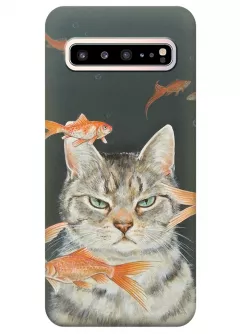 Чехол для Galaxy S10 5G - Кошачье настроение