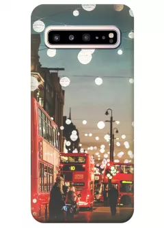 Чехол для Galaxy S10 5G - Вечерний Лондон