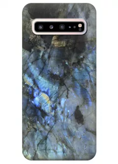 Чехол для Galaxy S10 5G - Синий мрамор
