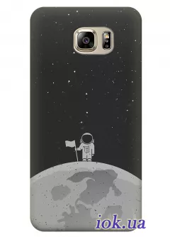 Чехол для Galaxy S7 Edge - Космонавт 
