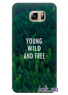 Чехол для Galaxy S7 - Молодой и дикий 