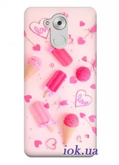 Чехол для Huawei Enjoy 6s - Розовое мороженное