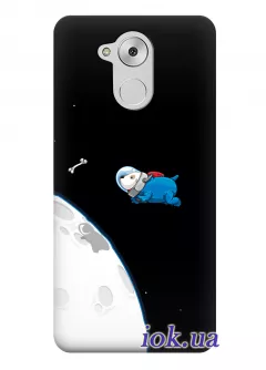 Чехол для Huawei Enjoy 6s - Пёс космонавт