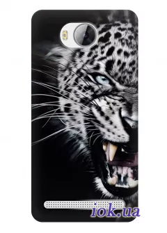 Чехол для Huawei Y3II (Y3 2) - Яростный леопард