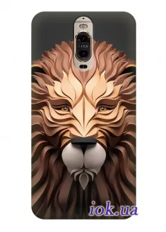 Чехол для Huawei Mate 9 Pro - Геометрический лев