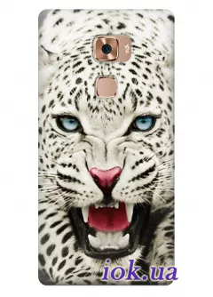 Чехол для Huawei Mate S - Белый леопард 