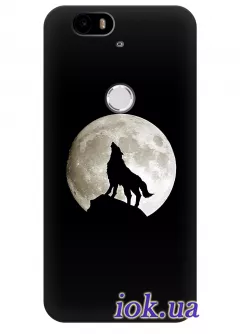 Чехол для Huawei Nexus 6P - Волк