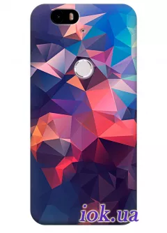 Чехол для Huawei Nexus 6P - Темная геометрия